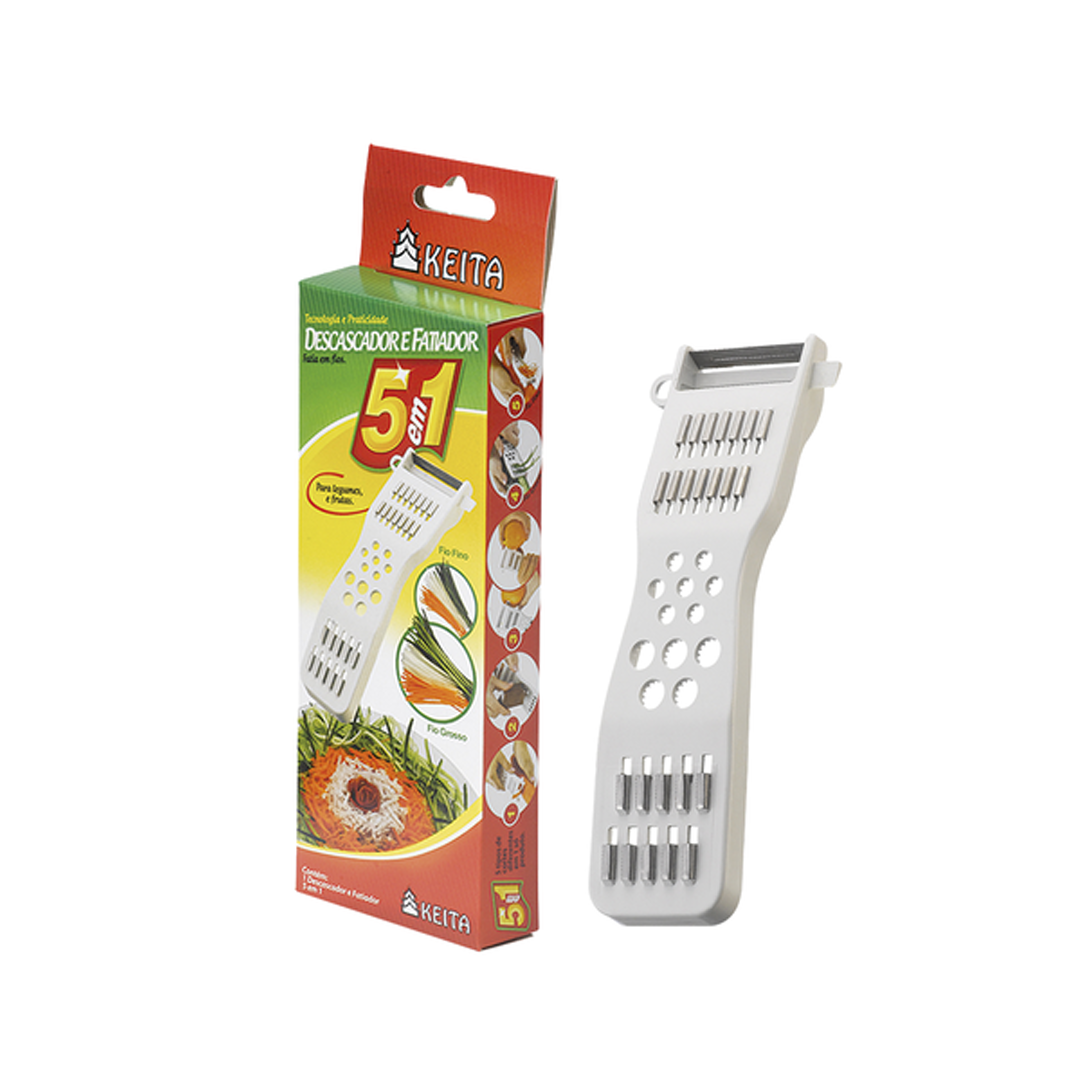 DESCASCADOR E FATIADOR 5 EM 1 - KEITA