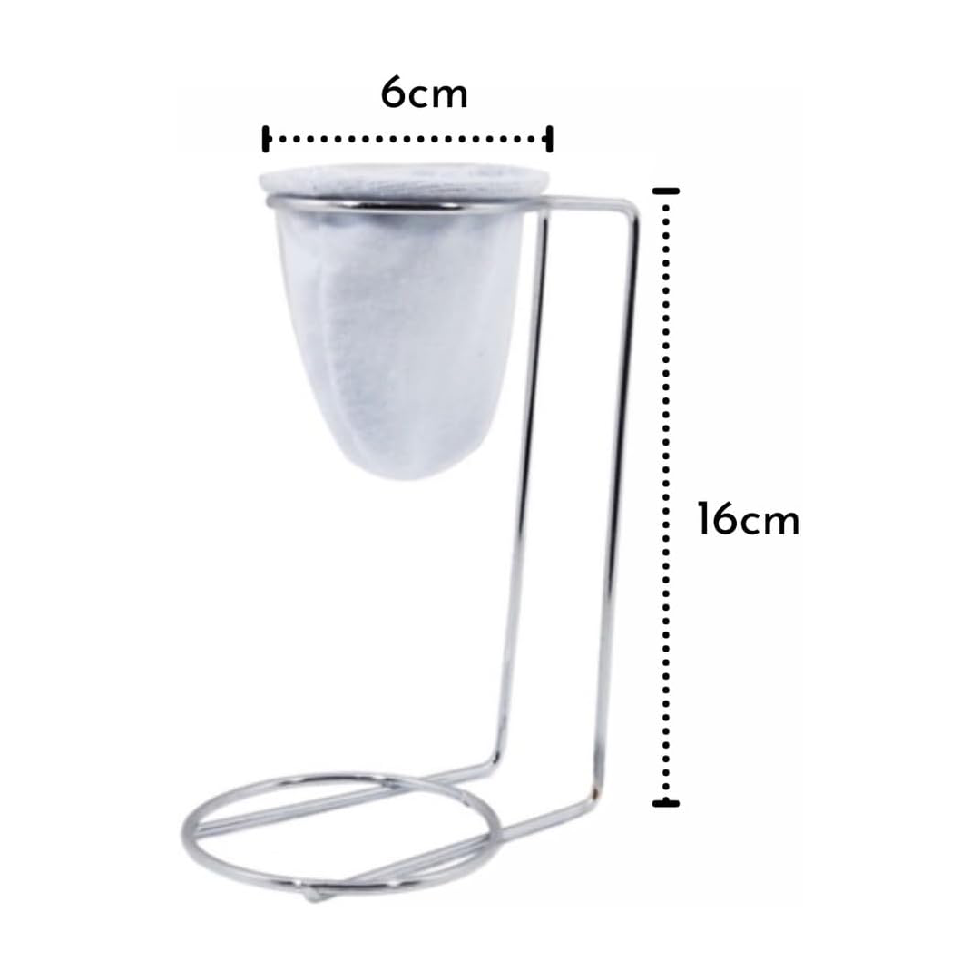 MINI VELADOR COM COADOR DE PANO