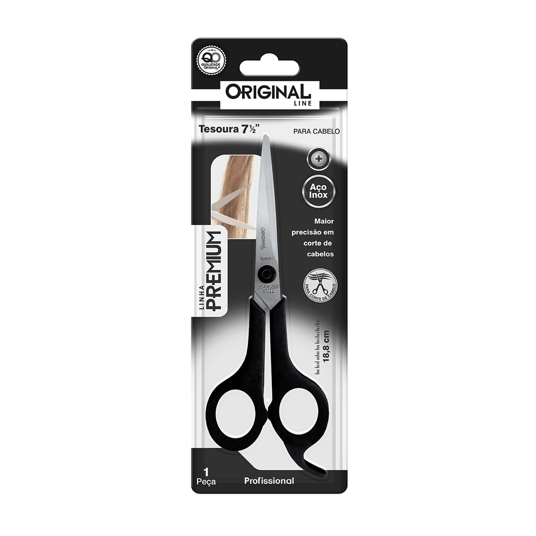 TESOURA 7 1/2″ PARA CABELO – SL0101